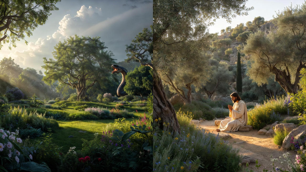 Os Dois Jardins: Do Pecado à Redenção